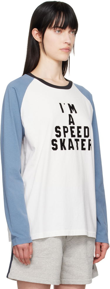 Tričko Bode Bode 'Skater' Long Sleeve T-Shirt Biela | MRS25CS025, 1