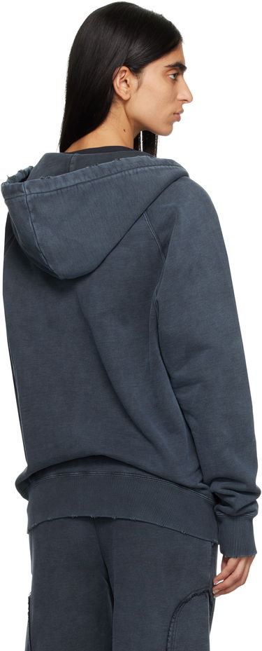 Mikina Études 'The City' Loose Fit Zip-Up Hoodie Modrá | H24MMSWE275-44, 2