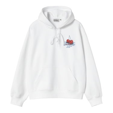 Mikina Carhartt WIP Jake Garcia Hooded Sweatshirt Biela | I035191_7, 0