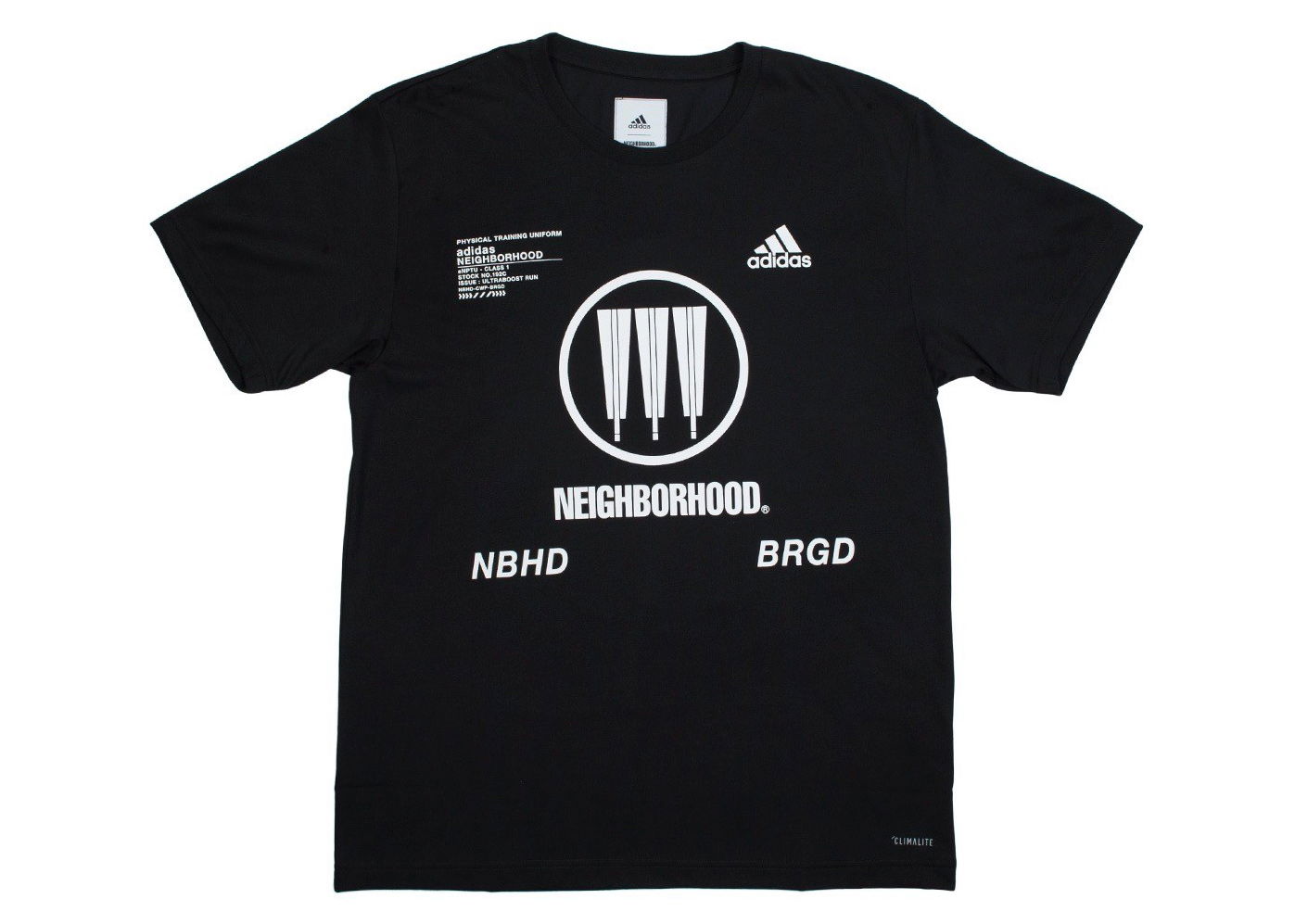 Tričko adidas Performance x Neighborhood SSL NBHD Čierna | FQ6816, 0