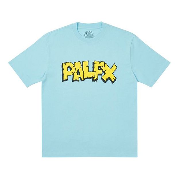 Tričko Palace Palace Alphabet Print T-Shirt Modrá | P20TS101, 0