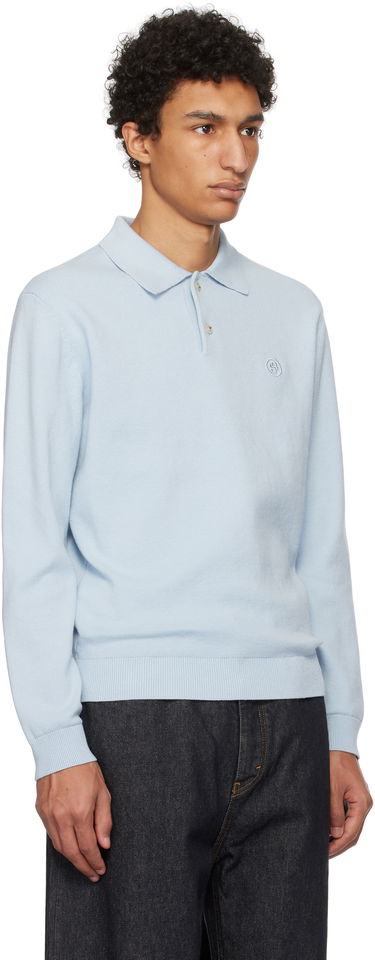 Sveter BOSS Knit Polo Modrá | 50531600, 1