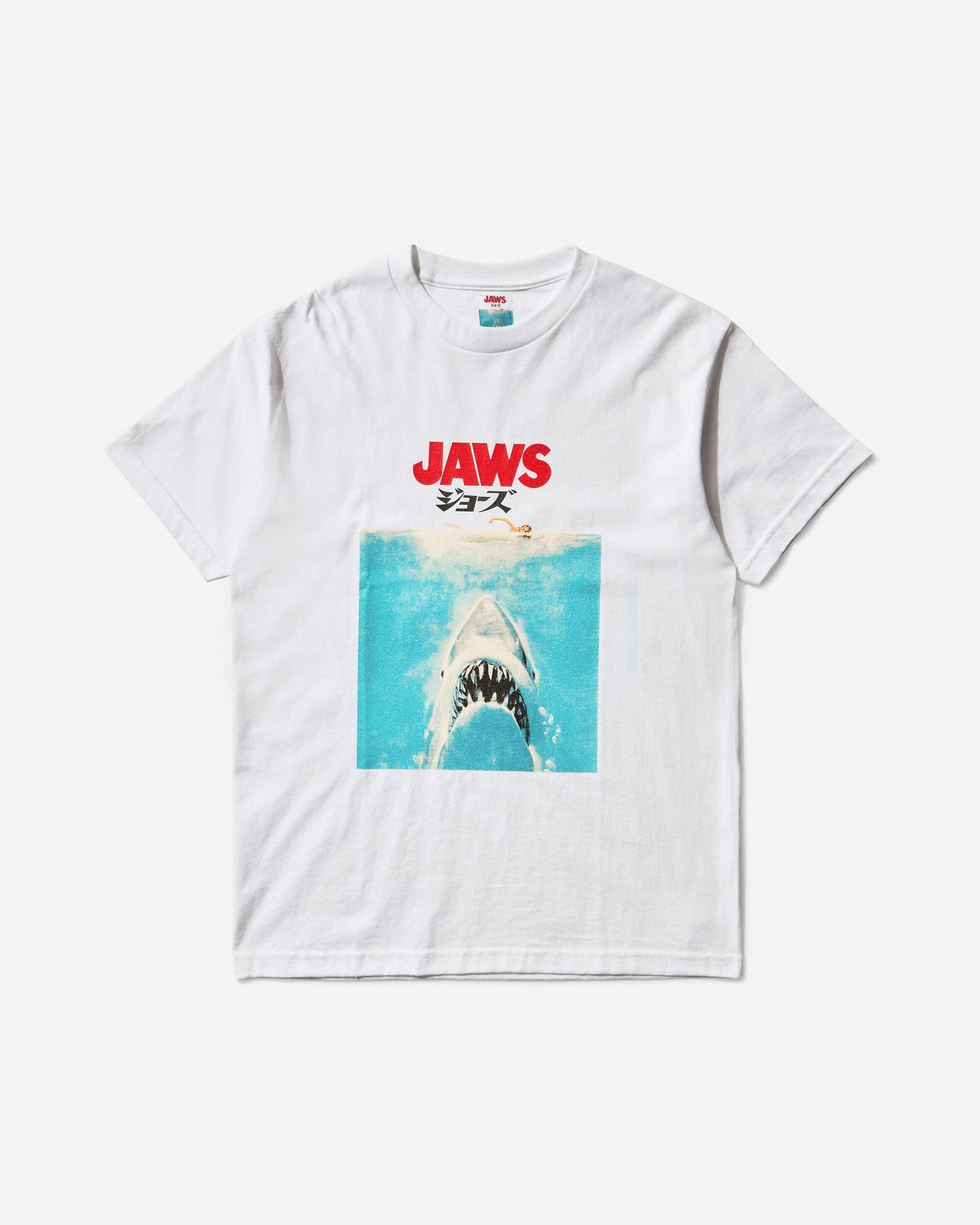 Tričko WACKO MARIA Jaws T-Shirt Biela | JAWS-WM-TEE01 WHITE, 1