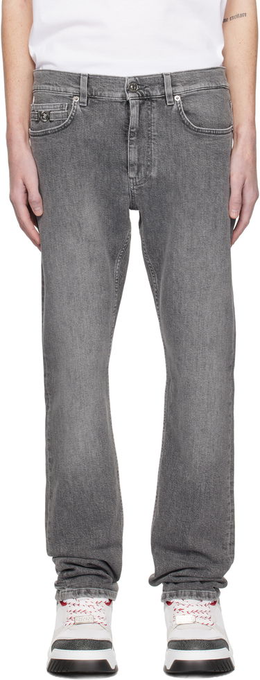 Džínsy Versace Slim-Fit Jeans Šedá | 1011693_1A11274, 0