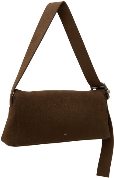 Taška cez rameno OSOI Suede Shoulder Bag Hnedá | 24FWB01016048, 2