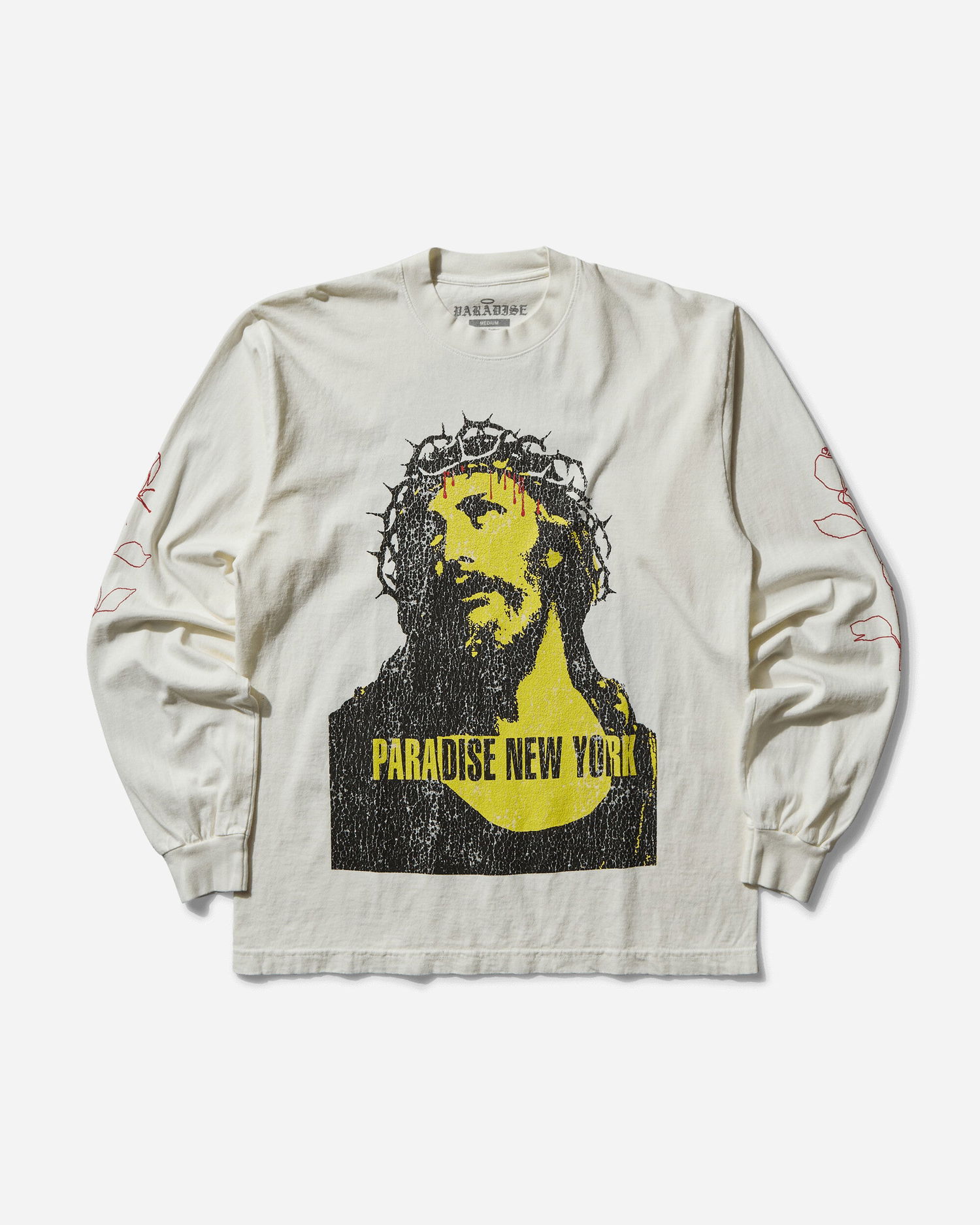 Tričko PARADIS3 Kill Your Idols Graphic Longsleeve T-Shirt Béžová | PAKILLYOURLS 1, 0