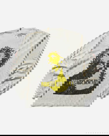 Tričko PARADIS3 Kill Your Idols Graphic Longsleeve T-Shirt Béžová | PAKILLYOURLS 1, 0