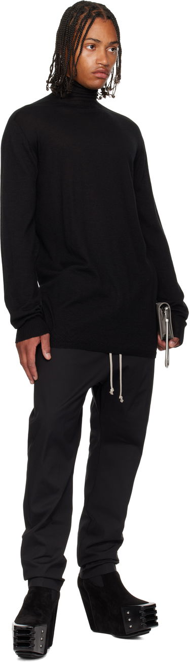 Sveter Rick Owens Rick Owens Concordians Oversized Turtleneck Sweater Čierna | RU02E1626 WS, 3