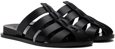 Starostlivosť o obuv rag & bone rag & bone Beau Fisherman Slides Čierna | WFF24PF046LE46, 3