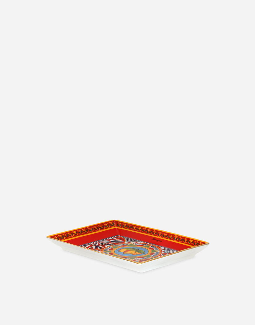 Home decor Dolce & Gabbana Dolce & Gabbana Decorative Porcelain Trinket Dish Rôznofarebný | TCC199TCAMSUC063