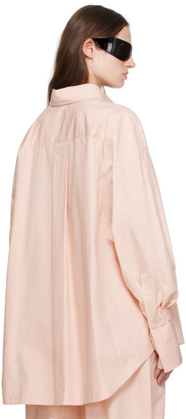 Košeľa The Attico Attico Diana Asymmetric Shirt Ružová | 242WCH04 C052, 2