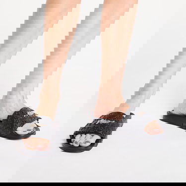 Tenisky a topánky Footshop FTSHP Monogram Slides Black Čierna | FTSHP_399, 6