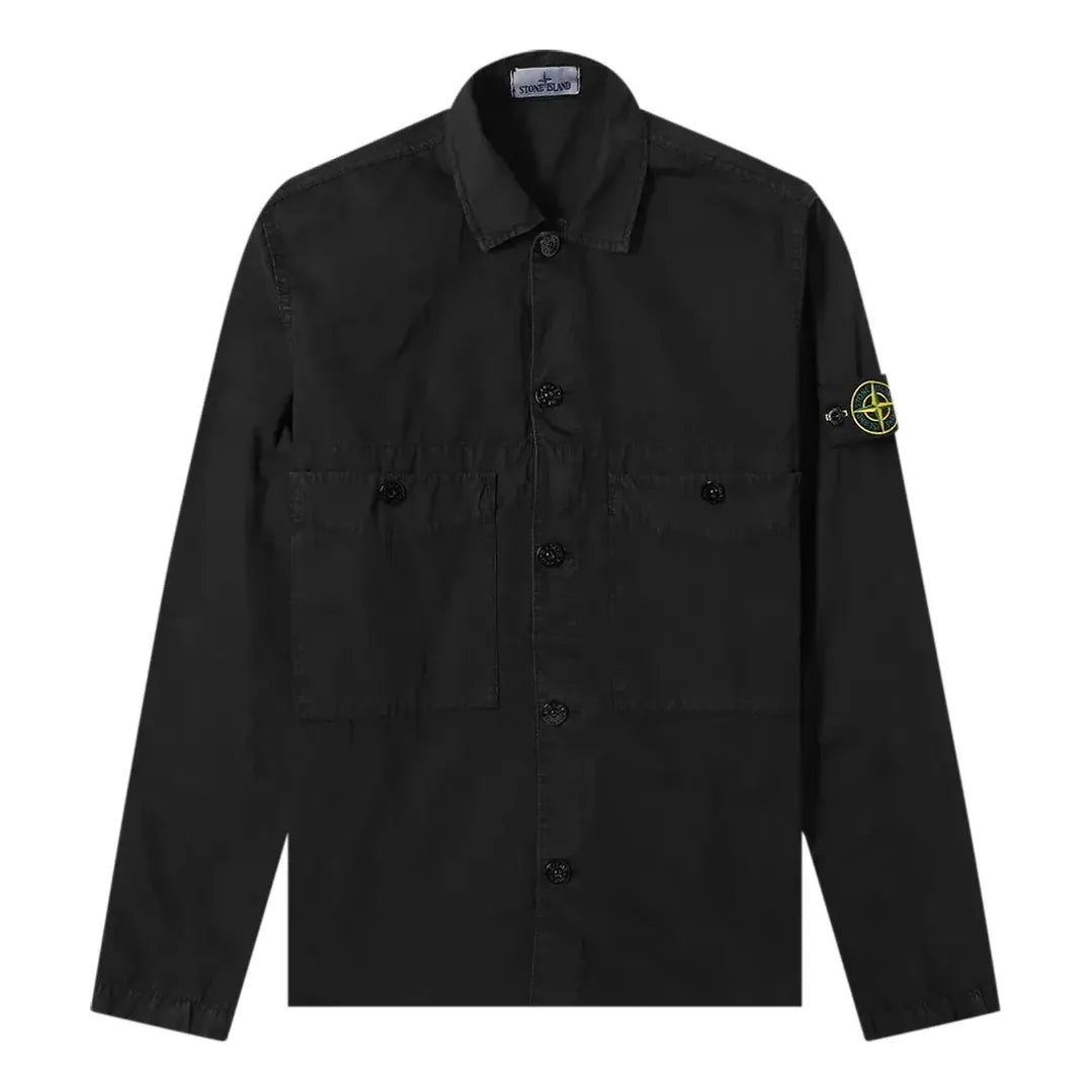 Košeľa Stone Island Two Pocket Overshirt Čierna | 7415110WN-V0129, 0