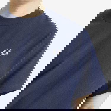 Tričko Fred Perry Champion Embroidered T-Shirt, Size Large Navy | M9826-X86, 5