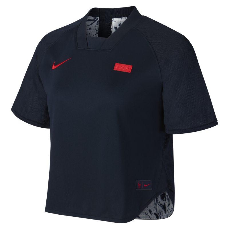Tričká a tielka Nike FFF Reversible Short-Sleeve Football Top Navy | CI8415-475, 0