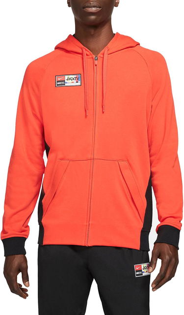 Mikina Nike F.C. Joga Bonito Full-Zip Hoodie Oranžová | da5577-673, 0