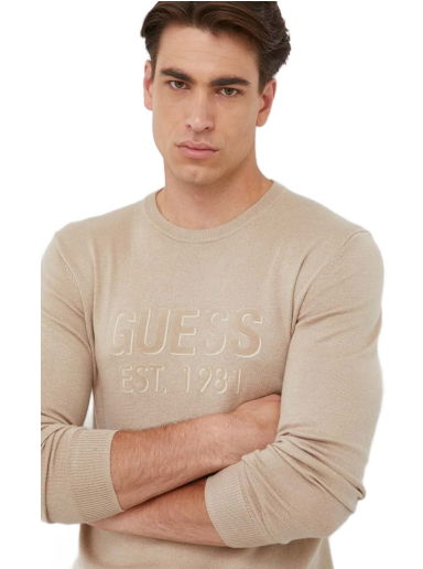 Sveter GUESS Sweater Béžová | M3YR03.Z3052