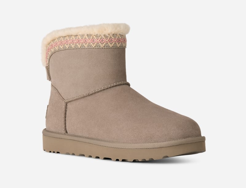 Tenisky a topánky UGG Classic Mini Taslyn Boots Béžová | 1174517-CBBLG, 1
