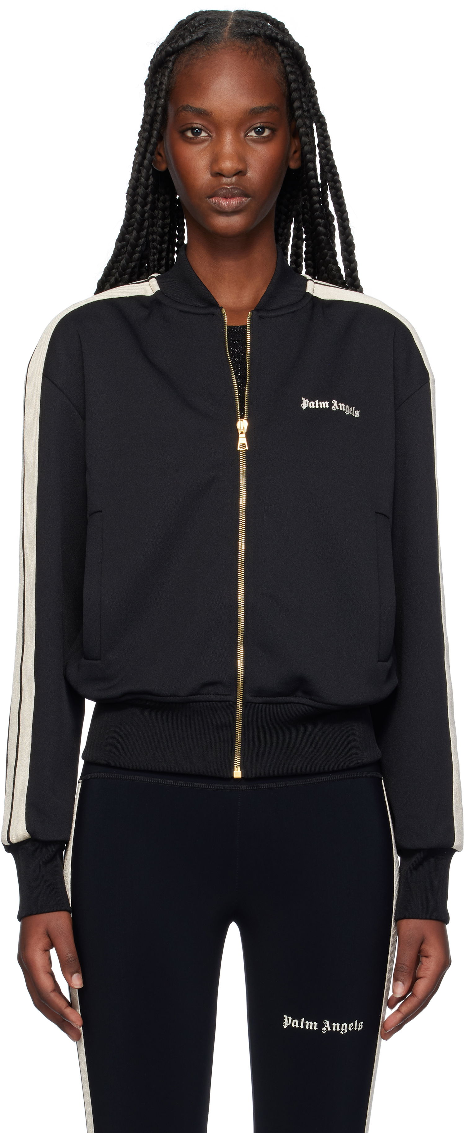 Bomber bunda Palm Angels Track Bomber Čierna | PWBD050C99FAB0011003, 0