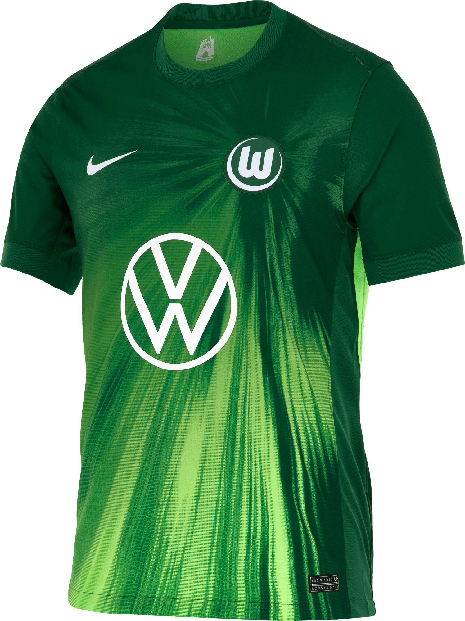 Dres Nike Nike VfL Wolfsburg 2025/26 Home Stadium Jersey Zelené | hq1562-341, 0