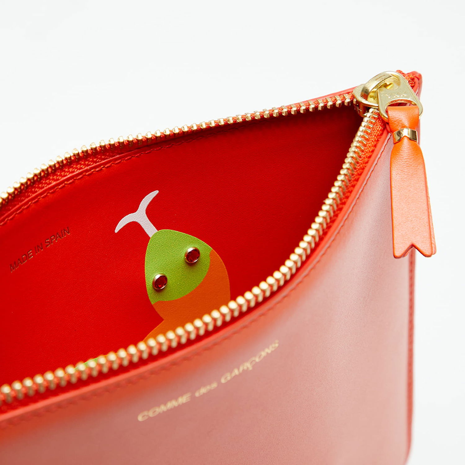Peňaženka Comme des Garçons Ruby Eyes Wallet Orange Červená | SA5100RE, 1
