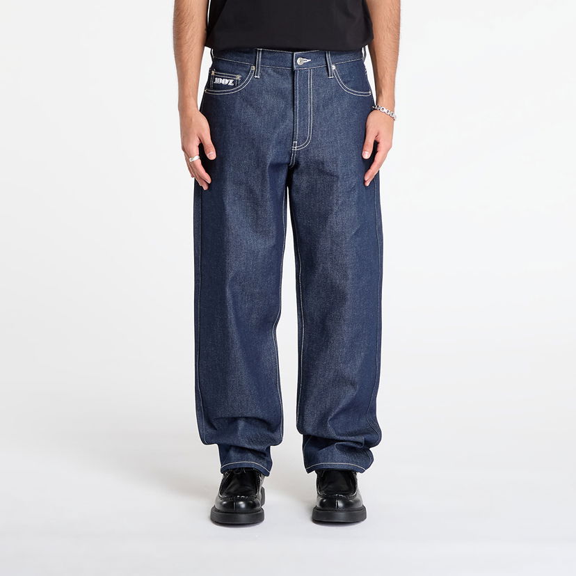 Džínsy Awake NY Wide Leg Raw Denim Jeans 32 Modrá | AWK-FW25-PA001-INDIG