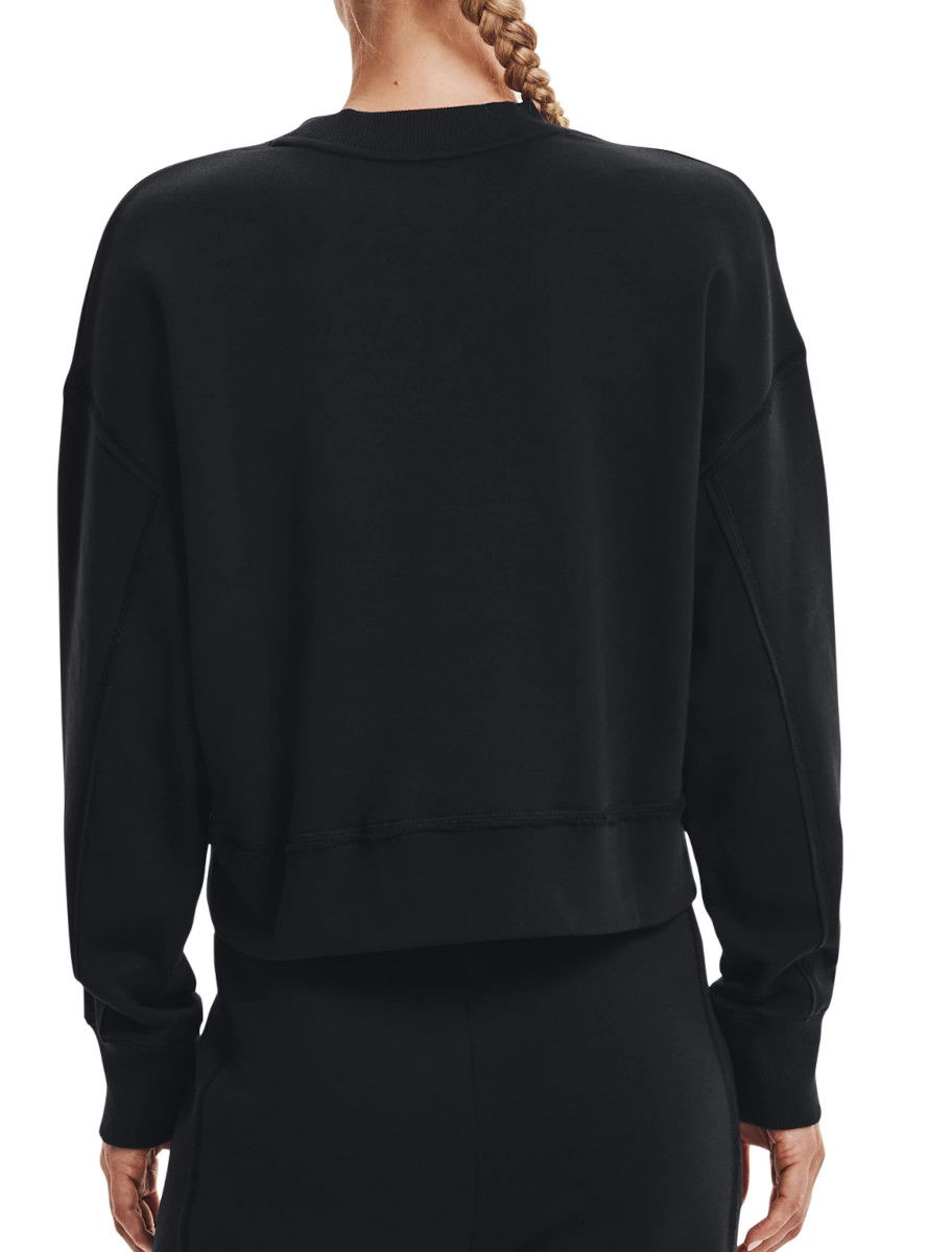 Sveter Under Armour Project Rock Fleece Crew Sweatshirt Čierna | 1365989-001, 1