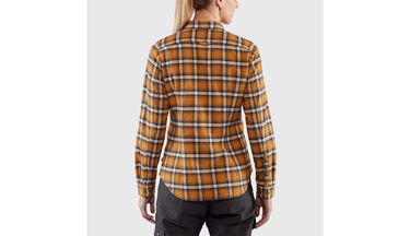 Košeľa FJÄLLRÄVEN Ovik Flannel Shirt Vínová | F89833-410-021, 4
