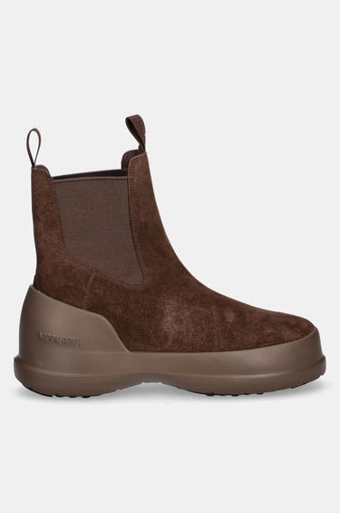 Tenisky a topánky Moon Boot Suede Chelsea Boots Hnedá | 80D2480050.M004, 0