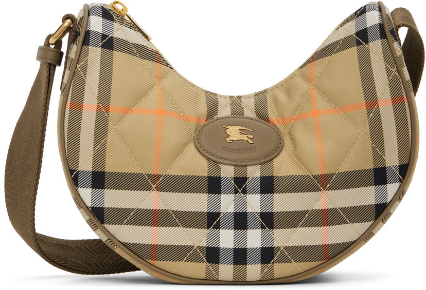 Taška cez rameno Burberry Burberry Horseshoe Crossbody Bag Béžová | 8111308