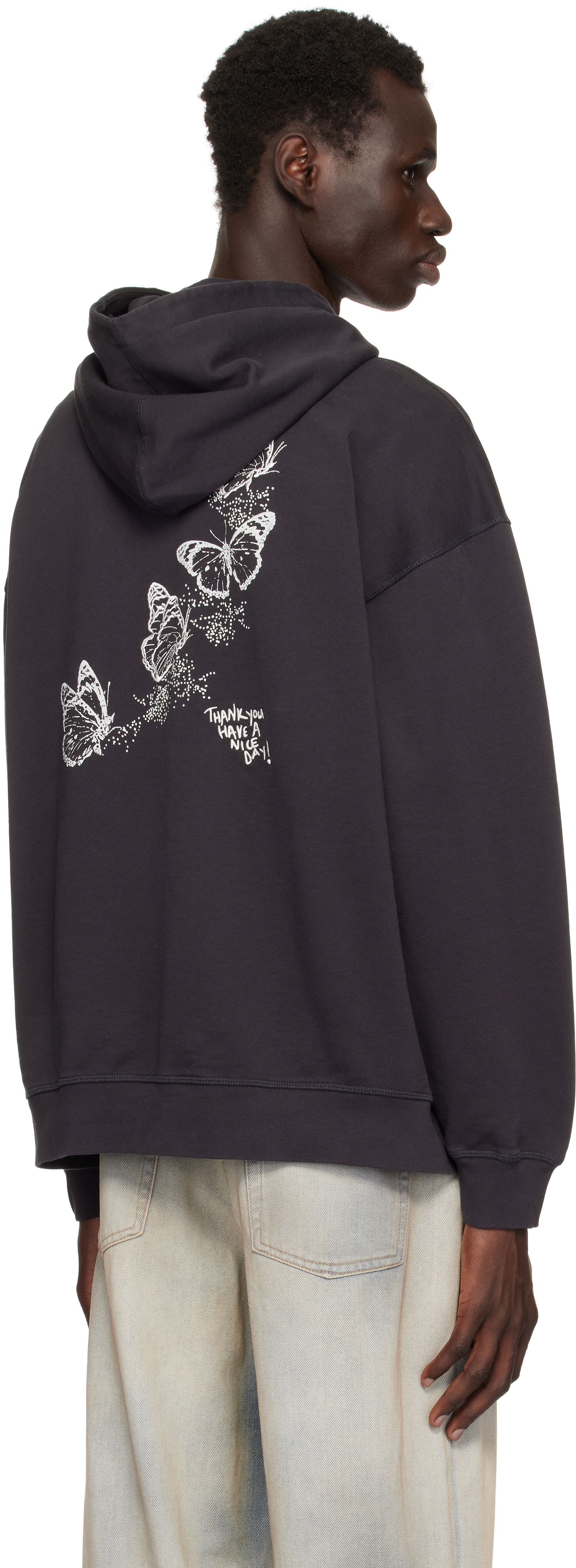 Ganni Isoli Heart Oversized Hoodie