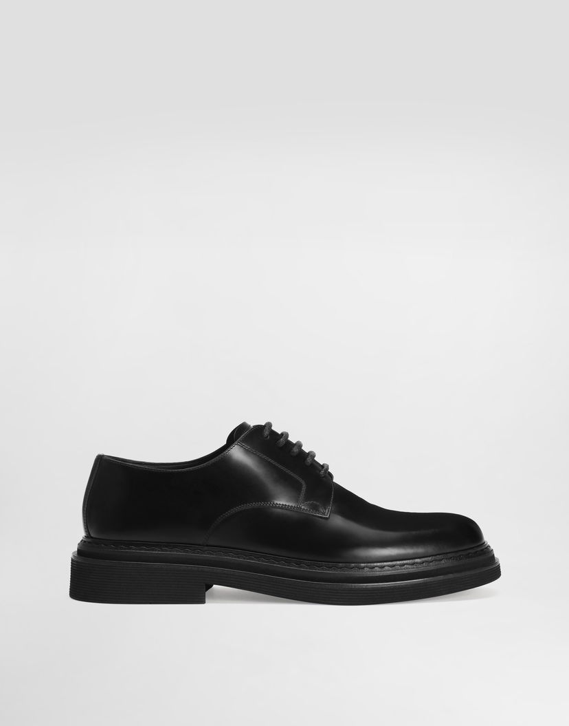 Doplnky Dolce & Gabbana Dolce & Gabbana Brushed Calfskin Derby Čierna | A10880A120380999