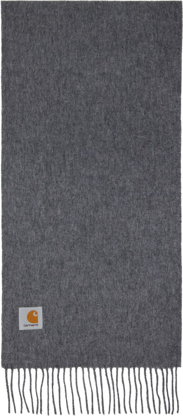 Šál Carhartt WIP Crew Wool Scarf Šedá | I013507 ZMXX, 0