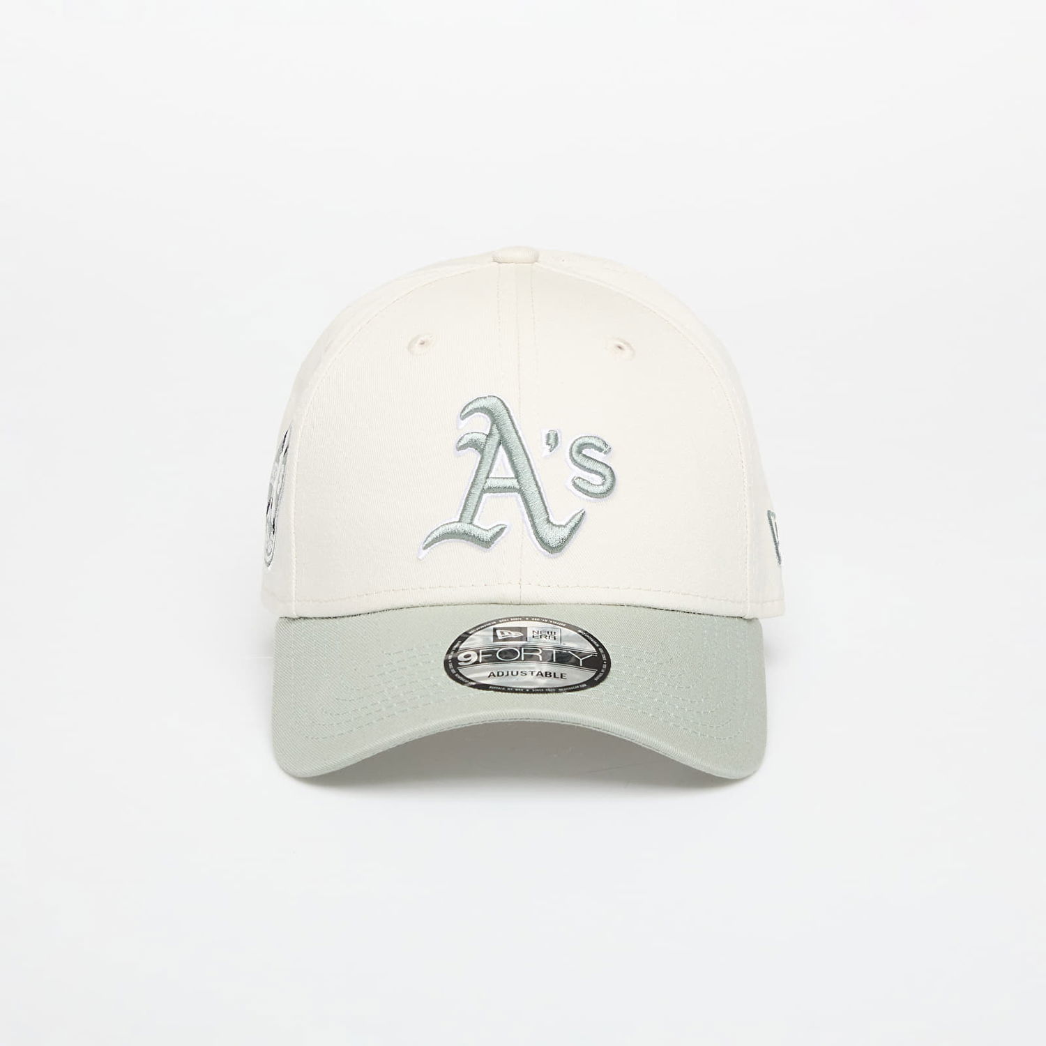 Šiltovka New Era Oakland Athletics 9FORTY Patch Adjustable Cap Béžová | 60595244, 0