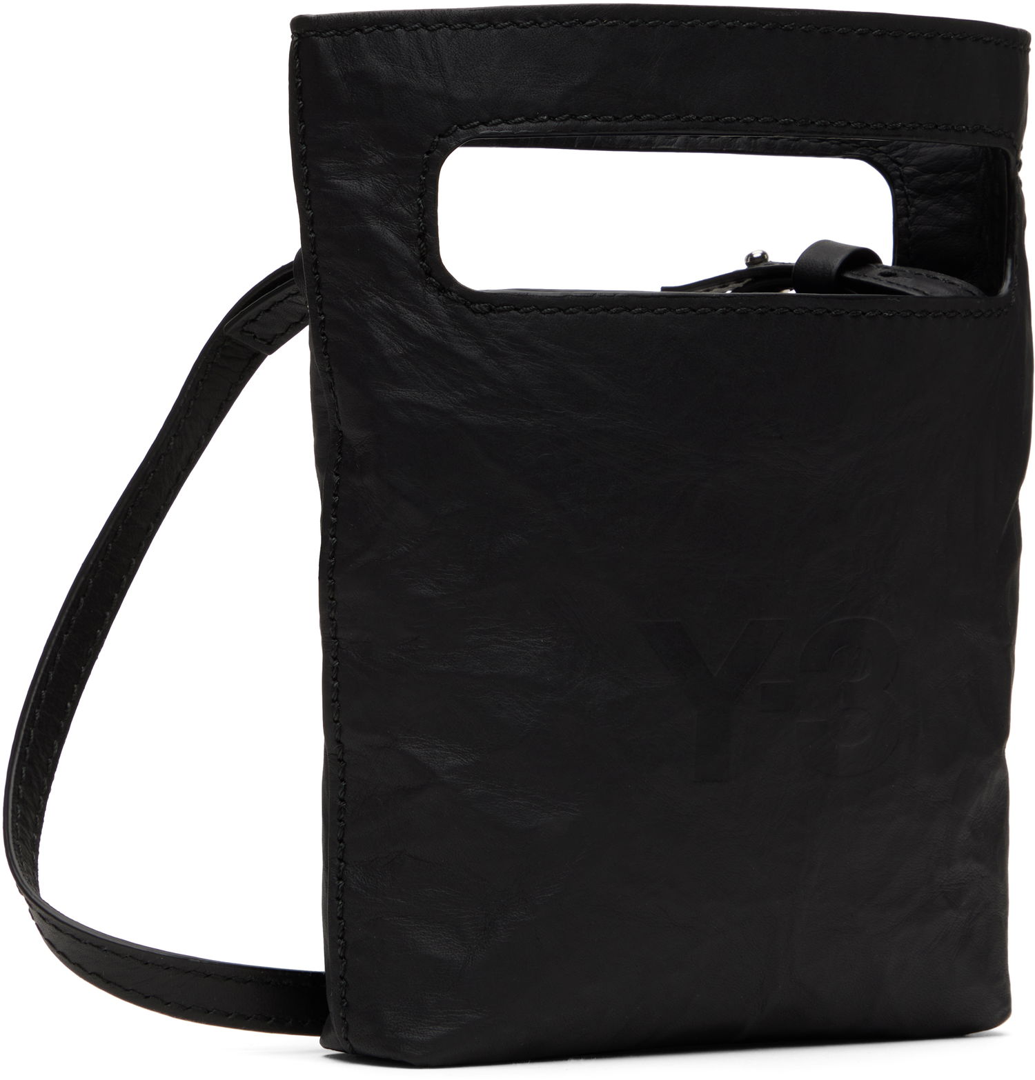 Taška cez rameno Y-3 Y-3 Mini Tote Crossbody Bag Čierna | JX2462, 1