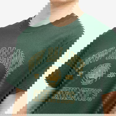 Tričko New Balance Varsity Oversized Tee Zelené | WT43548-NWG, 5