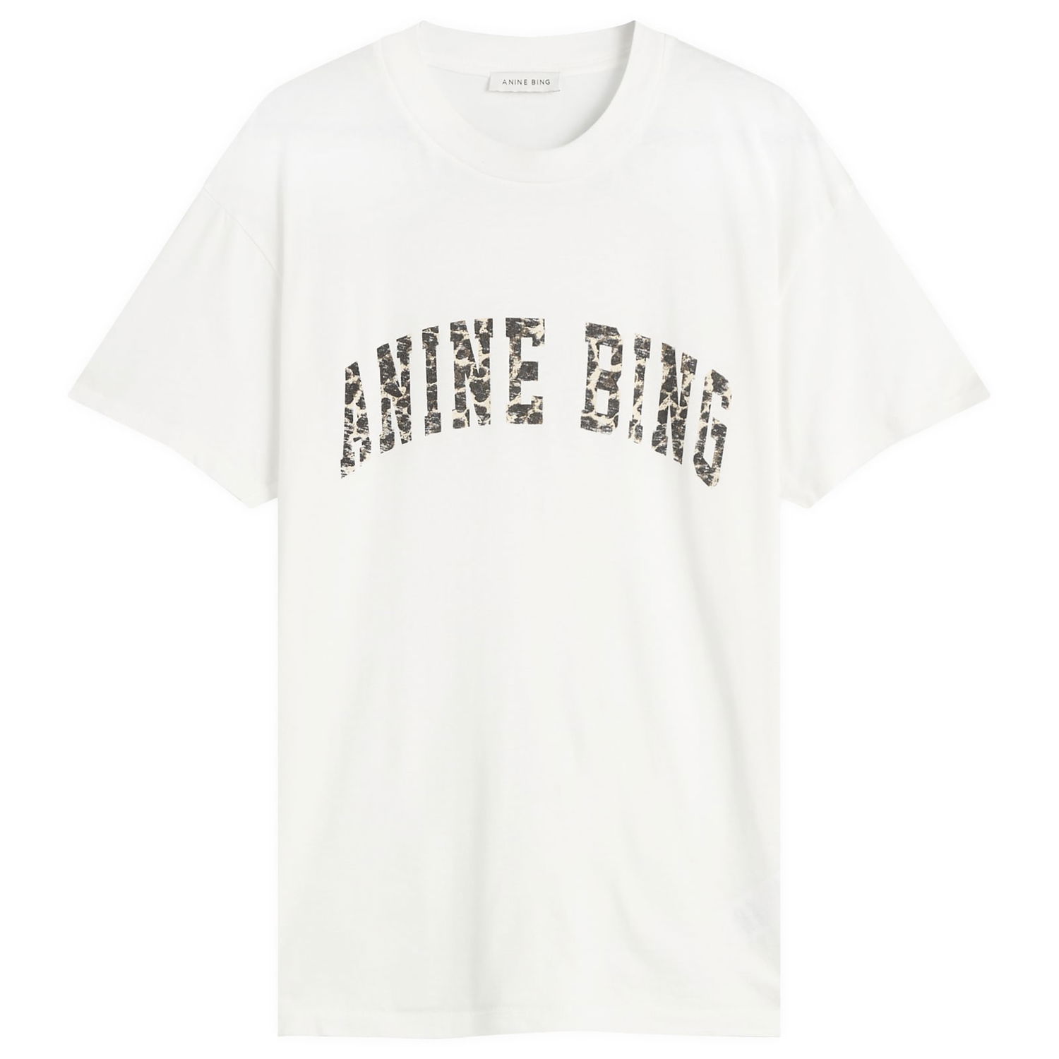 Tričko Anine Bing Anine Bing Walker T-Shirt, Size X-Small Biela | A-08-12128-IVY1, 0