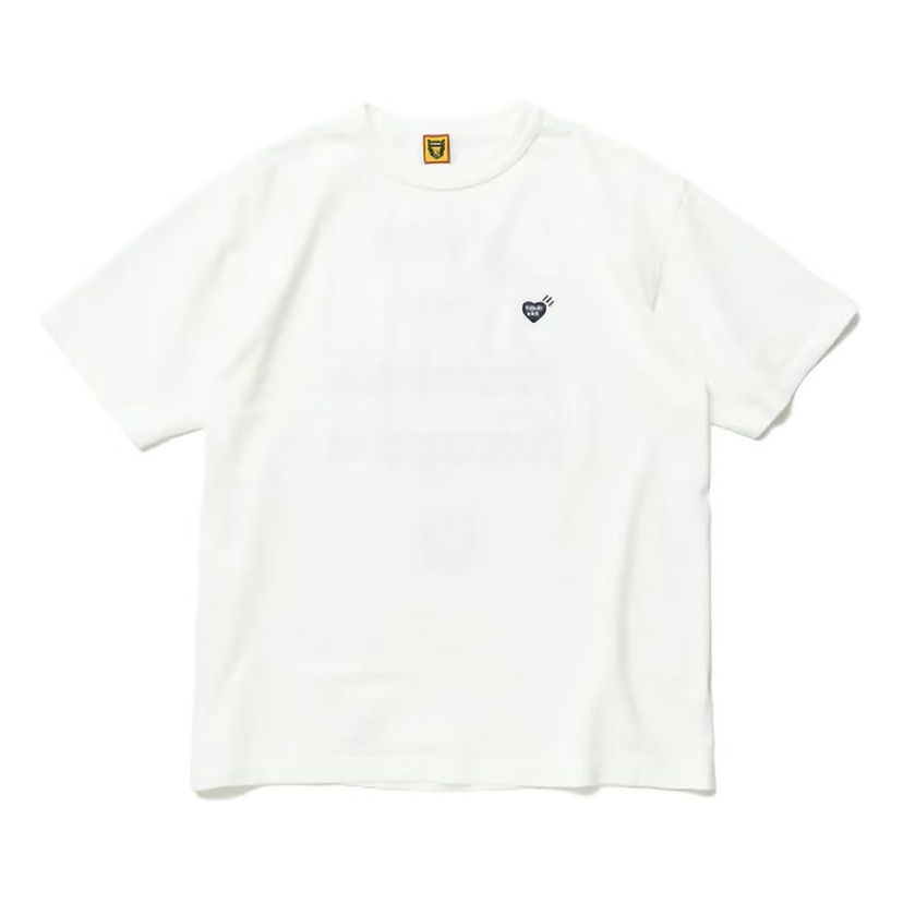 Tričko Human Made Heart Badge T-Shirt Biela | HM23CS033