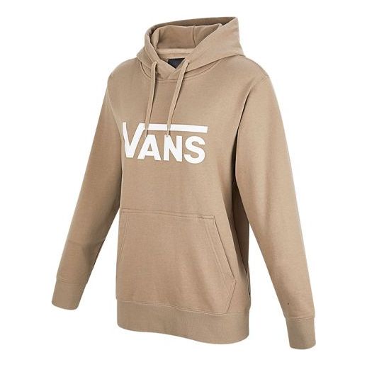 Mikina Vans Logo Print Hoodie Béžová | VN0A4MM9YEH, 0