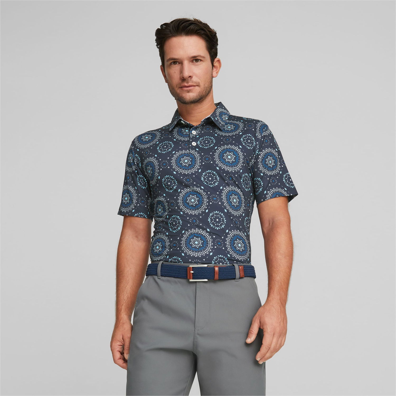 Polo tričko Puma Mattr Rising Polo Shirt Navy | 537459_02, 1