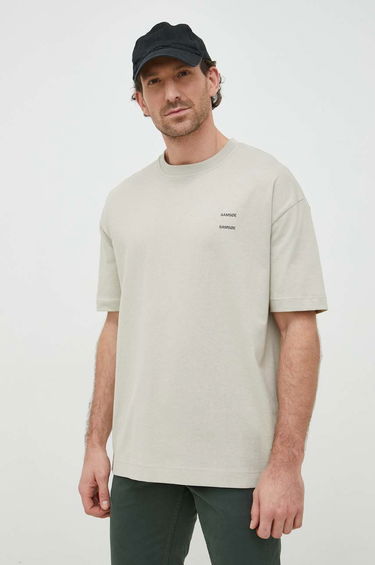 Tričko Samsoe Samsoe Joel T-Shirt Béžová | M22300126, 0