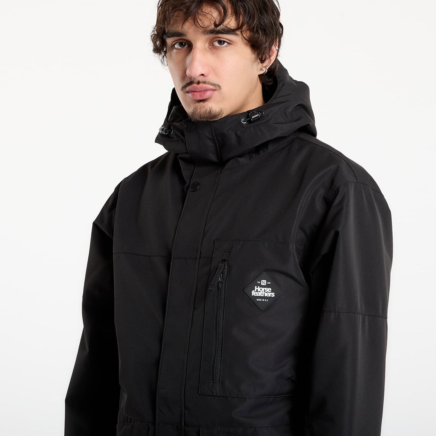 Parka Horsefeathers Ranger Jacket Čierna | OM329A, 1