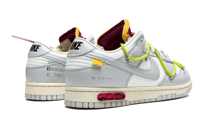 Off-White x Dunk Low ''Lot 08 of 50''