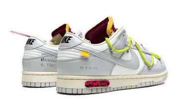 Tenisky a topánky Nike Off-White x Dunk Low ''Lot 08 of 50'' Biela | DM1602-106, 1
