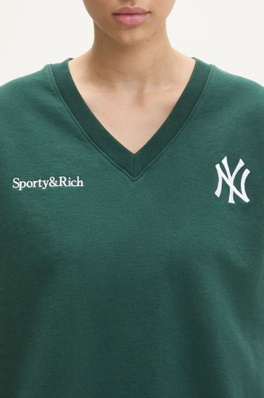 Tielko Sporty & Rich Yankees Serif V-Neck Vest Zelené | ST045505300GR10, 3