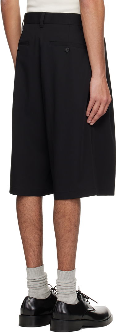 Šortky WOOYOUNGMI Wooyoungmi Wool Dress Shorts Čierna | W251PT33, 2