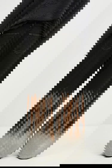 Džínsy Rick Owens Rick Owens Geth Flame Effect Wide-Leg Jeans Rôznofarebný | DU02D2351.BSUN, 2