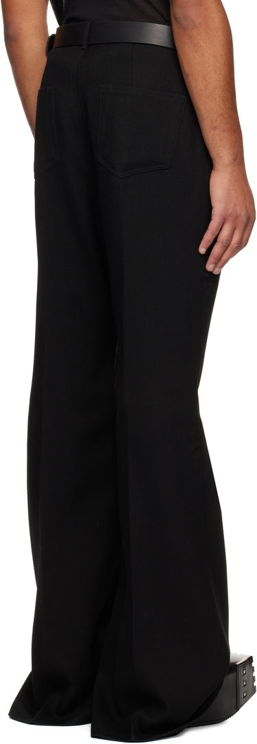 Nohavice Rick Owens Concordians Bolan Flared Trousers Čierna | RR02E1335 WD, 2