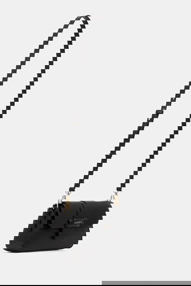 Taška cez rameno Lacoste Structured Flap Shoulder Bag Čierna | NF5152AU, 1