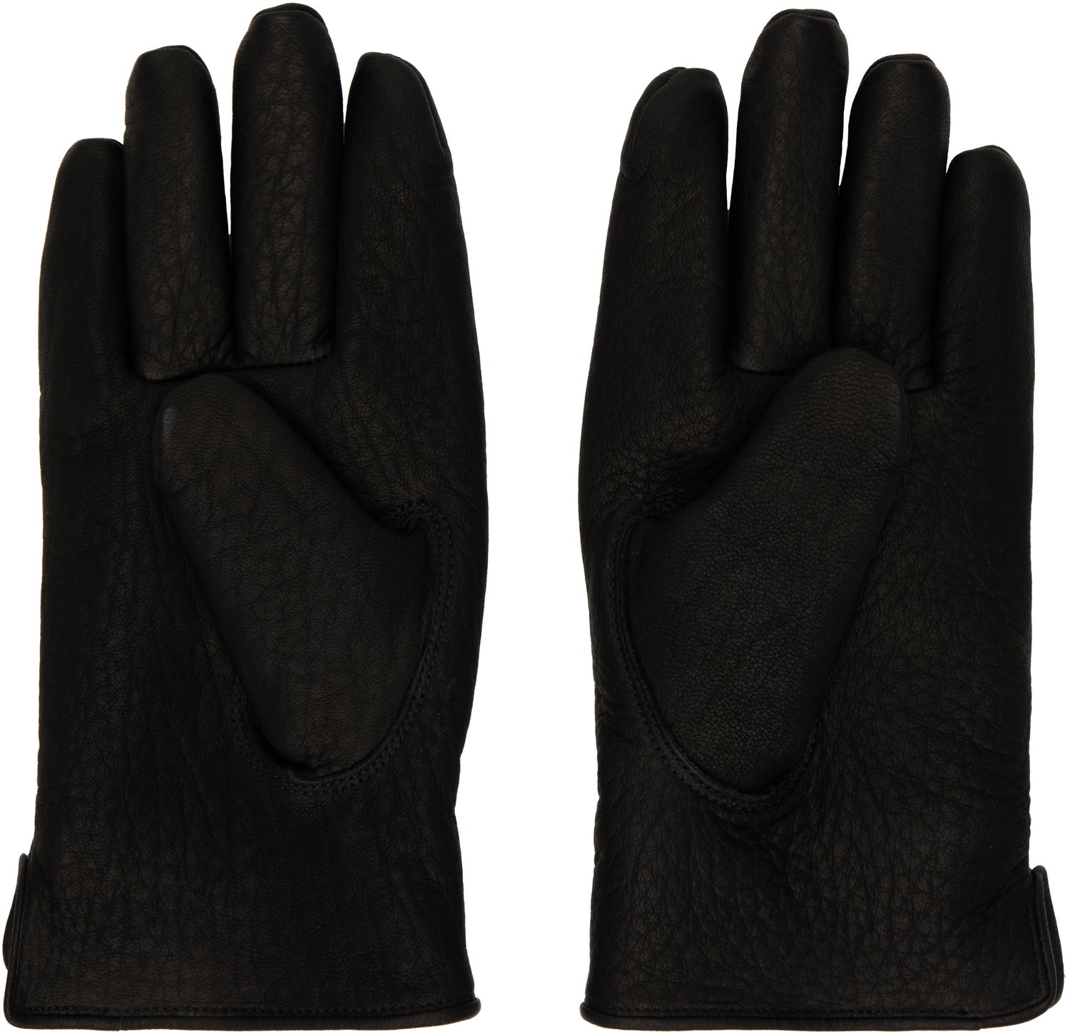 Rukavice Neighborhood Leather Boa Gloves Čierna | 242DPNH-AC01, 1
